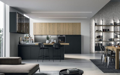 Cucina open space: come coniugare la cucina con il living